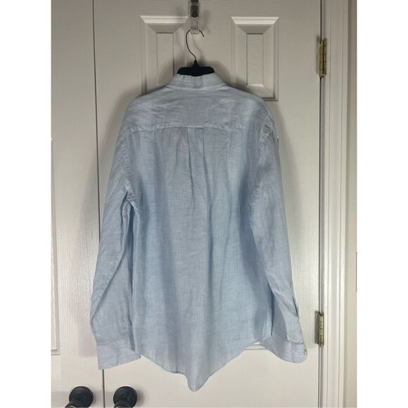 Vineyard Vines Womens Classic Fit Tucker Linen Button Up Shirt Size XS - Picture 4 of 4